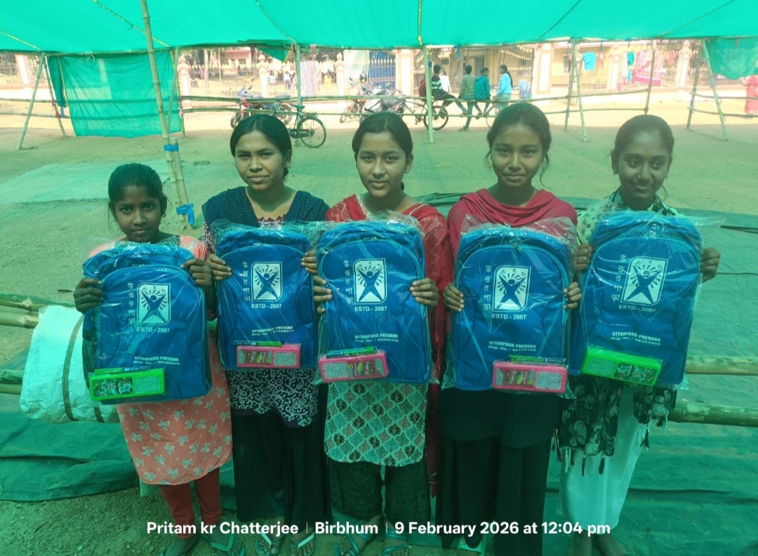 Uttarpara Prerana Supports Education and Accessibility at Maa Ishwari Phullara Temple Fair